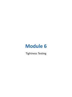 tightness test permissible drop table|bpec module 6 tightness testing.